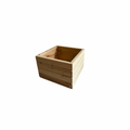Base de madera cuadrada