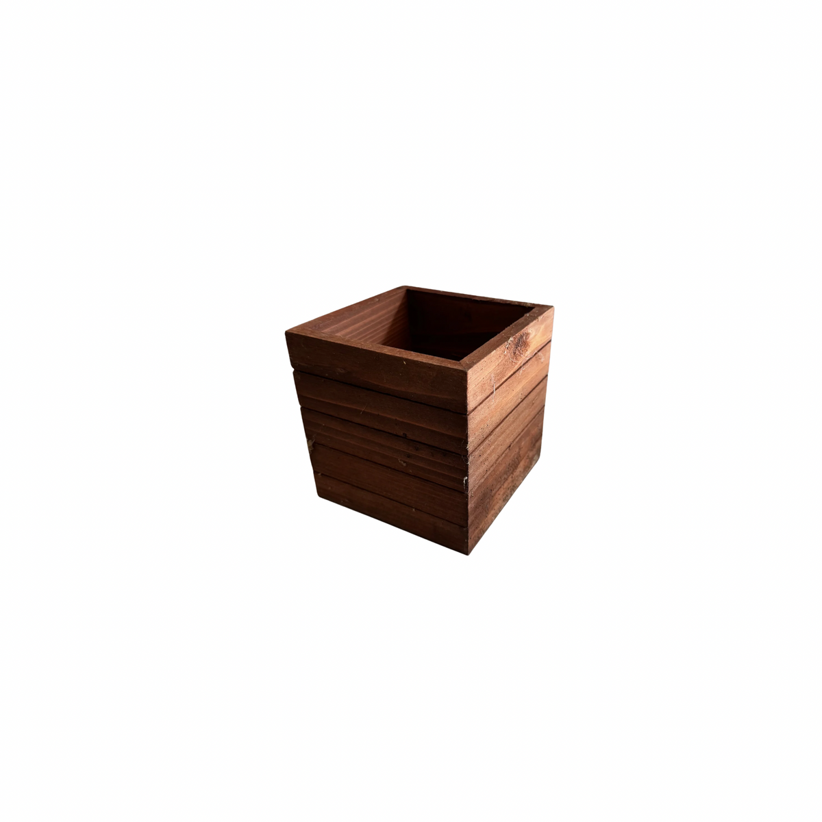 Base madera cuadrada 4”